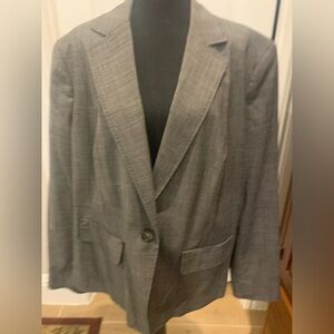 Talbots Charcoal Gray Blazer